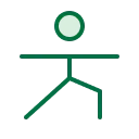 Physical therapy icon